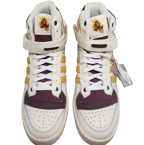 Adidas RARE Forum 84 High X EE GW7790 Arizona State Sun Devils Sneakers … - Picture 13 of 13